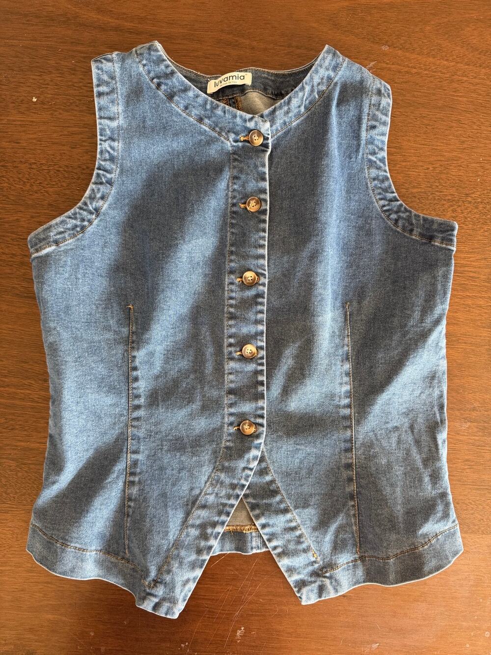 Luvamia Denim Vest
